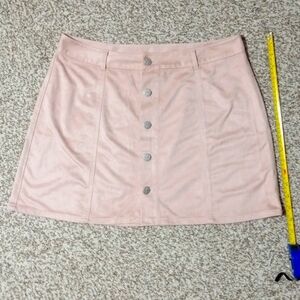 Jessica Simpson button-down mini skirt